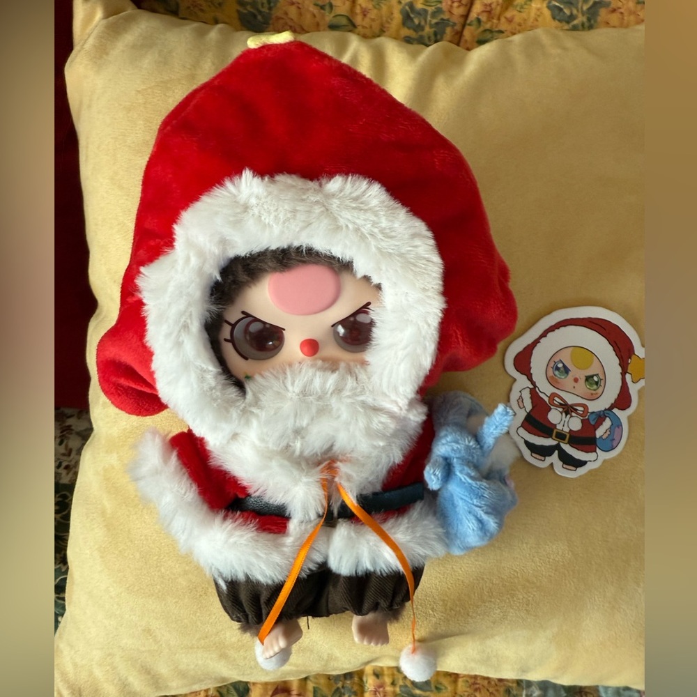 Baby Three Christmas Carnival Series Plush - Santa Claus